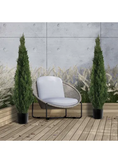180cm Artificial Pine Tree Plastic Simulation Potted Plant Hotel Living Room Floor Decoration