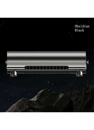 Mini Car Seat Back Fan, Desktop Portable Cooling Fan F80 - Black