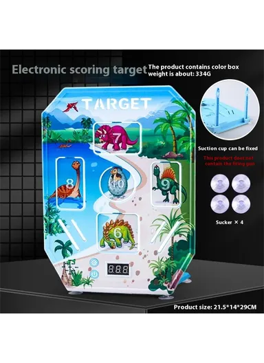 Electronic Scoring Target for Kids 3 Game Modes Auto Reset Foam Blaster Shooting Practice Targets MH3112A