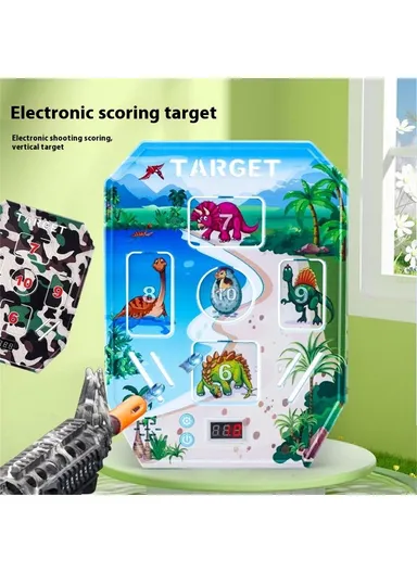 Electronic Scoring Target for Kids 3 Game Modes Auto Reset Foam Blaster Shooting Practice Targets MH3112A