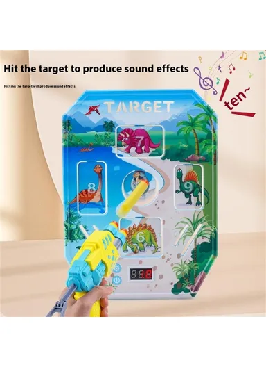 Electronic Scoring Target for Kids 3 Game Modes Auto Reset Foam Blaster Shooting Practice Targets MH3112A