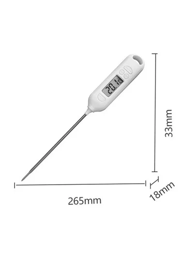 Digital Food Thermometer Kitchen BBQ Cooking Meat Milk Water Temperature Measurement Tool 0618