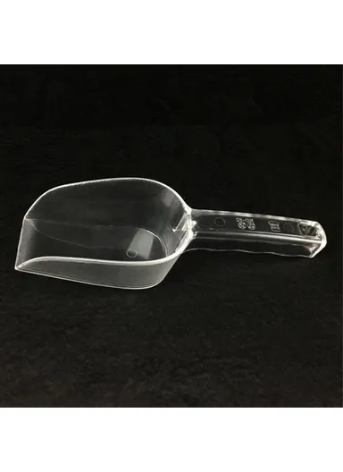24cm Plastic Ice Cube Shovel Kitchen Rice Grain Flower Shovel, Square Opening - M