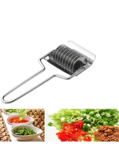 Stainless Steel Onion Chopper Slicer Garlic Coriander Cutter Cooking Tool