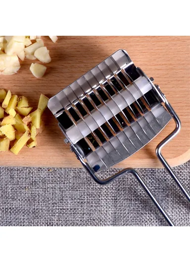 Stainless Steel Onion Chopper Slicer Garlic Coriander Cutter Cooking Tool
