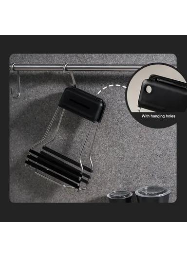 Bowl Gripping Tool Kitchen PP+Stainless Steel+Silicone Anti-scald Bowl Plate Cup Clip AAB050 - White