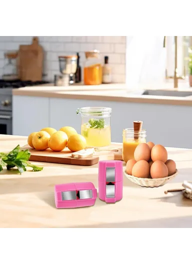 Handheld Egg Shell Opener, Egg Shell Separator Kitchen Gadget - Pink