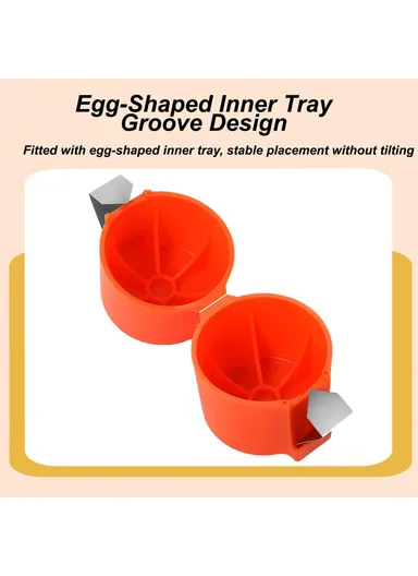 Handheld Egg Shell Opener, Egg Shell Separator Kitchen Gadget - Pink