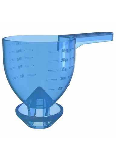 4-Pcs Measuring Scoop Funnel ABS Powder Funnel Water Bottle Scoop Measuring Tool