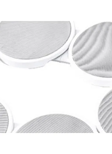 6-Trays Portable Turntable Kitchen Dining Table, 360 Degree Manual Meal Rotating Tray