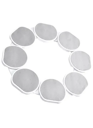 8-Trays Portable Turntable Kitchen Dining Table, 360 Degree Manual Meal Rotating Tray