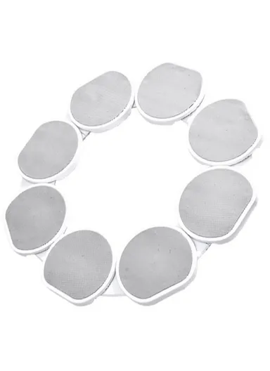 8-Trays Portable Turntable Kitchen Dining Table, 360 Degree Manual Meal Rotating Tray