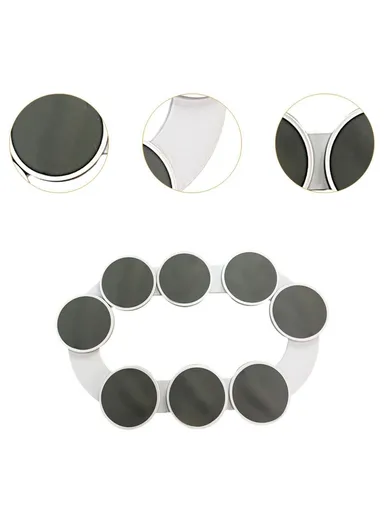 90cm 8-Trays 360 Degree Turntable Kitchen Dining Table Manual Meal Rotating Tray