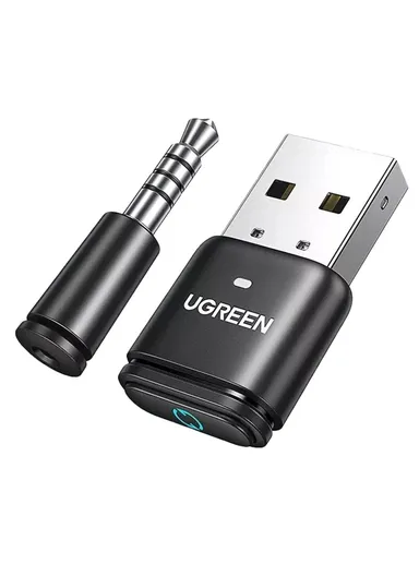 USB Bluetooth-compatible 5.3 Adapter Aptx HD Audio Transmitter with 3.5mm Microphone 15765 