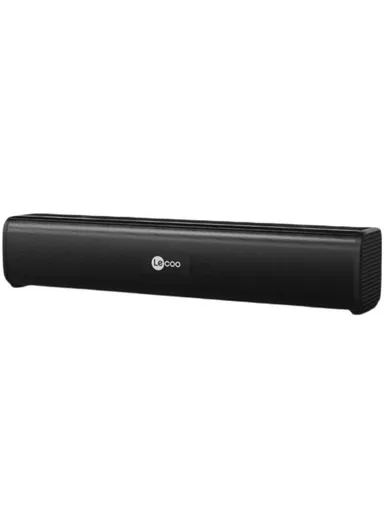 USB Soundbar Speaker with Enhanced Bass &amp; 3.5mm Jack LECOO DS107 