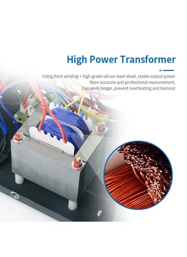 3A DC Regulated Power Supply Laboratory Test DC Power Supply Voltage Regulator Mobile Phone Repair Tool P-1503TA (L22.5 x W14.2 x H20.2)cm - EU Plug