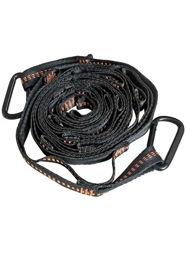 300cm Double Row Children Climbing Ladder, Outdoor Escape Rescue Training Rope Ladder