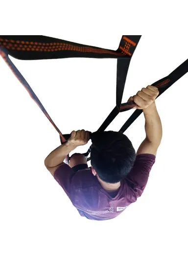 300cm Double Row Children Climbing Ladder, Outdoor Escape Rescue Training Rope Ladder