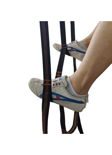 300cm Double Row Children Climbing Ladder, Outdoor Escape Rescue Training Rope Ladder