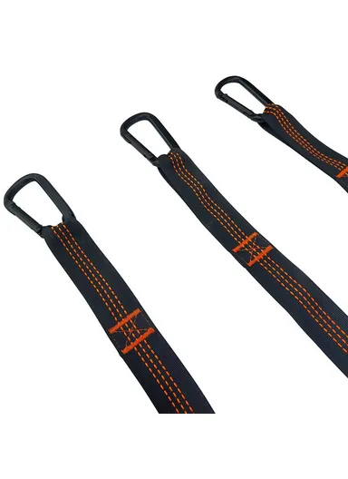 300cm Double Row Children Climbing Ladder, Outdoor Escape Rescue Training Rope Ladder