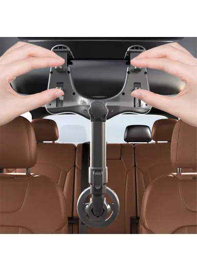 Adjustable Angle Car Rearview Mirror Mount Magnetic Phone Holder Bracket 23-H06