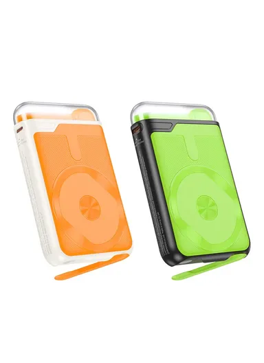 Power Bank Borofone BJ69 10000 mAh Powerbank 2xUSB - Milky White