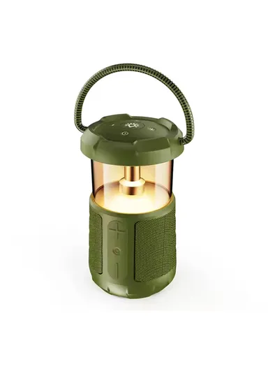 Borofone BP19 Travel Outdoor Bt Speaker With Camping Light - Green
