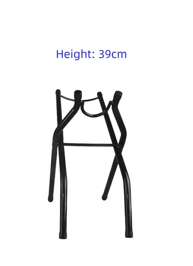 Portable Water Bottle Holder Stand with Dispenser Tap (L30 × W19.5 × H39)cm - Black