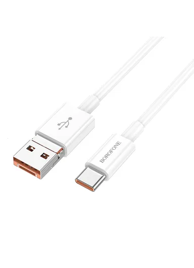 Borofone Cable BX102 Winner - USB + Type C to Type C - PD 60W 1m - White