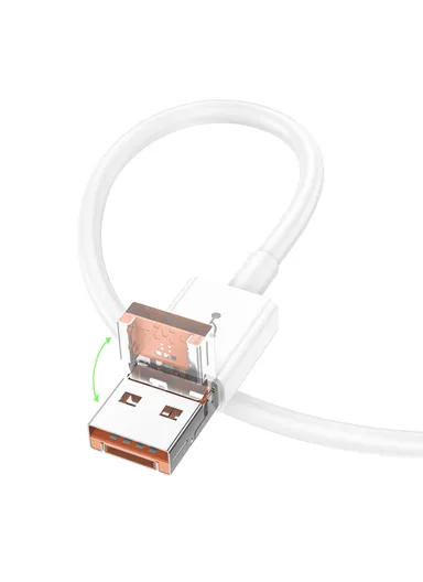 Borofone Cable BX102 Winner - USB + Type C to Type C - PD 60W 1m - White