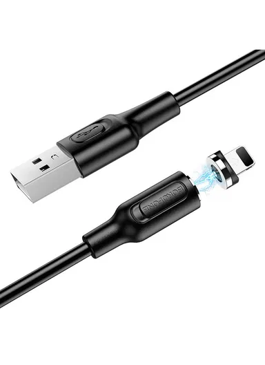 BOROFONE BX41 Amiable Magnetic Charging Cable for Lightning, 1m, Current Up to 2.4A