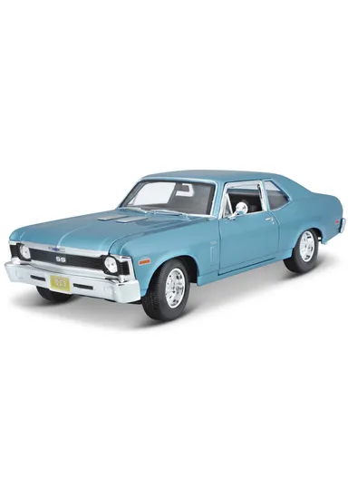 1970 Chevrolet Nova SS - Special Edition 1:24 Scale Model Maisto 31262BL - Blue