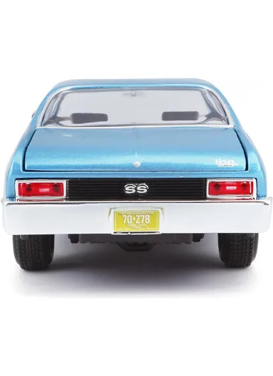 1970 Chevrolet Nova SS - Special Edition 1:24 Scale Model Maisto 31262BL - Blue