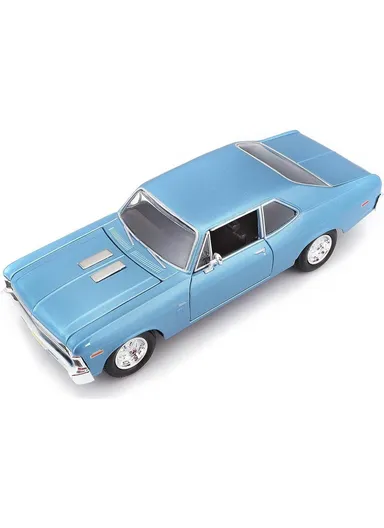 1970 Chevrolet Nova SS - Special Edition 1:24 Scale Model Maisto 31262BL - Blue
