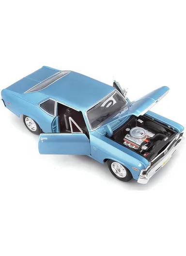 1970 Chevrolet Nova SS - Special Edition 1:24 Scale Model Maisto 31262BL - Blue