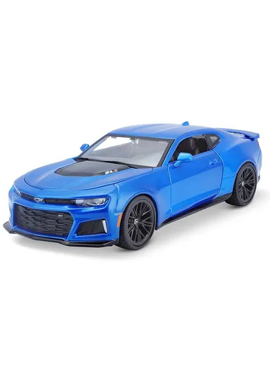 Maisto M31512 Chevrolet Camero ZL1 Classic Super Car 2017 Diecast - Blue