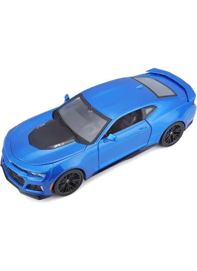 Maisto M31512 Chevrolet Camero ZL1 Classic Super Car 2017 Diecast - Blue