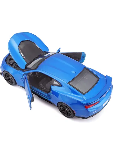 Maisto M31512 Chevrolet Camero ZL1 Classic Super Car 2017 Diecast - Blue
