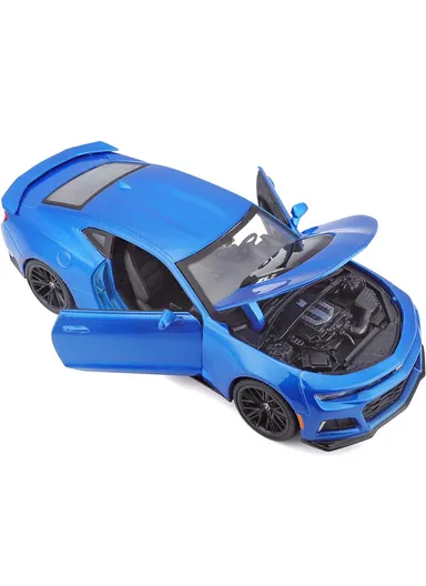 Maisto M31512 Chevrolet Camero ZL1 Classic Super Car 2017 Diecast - Blue