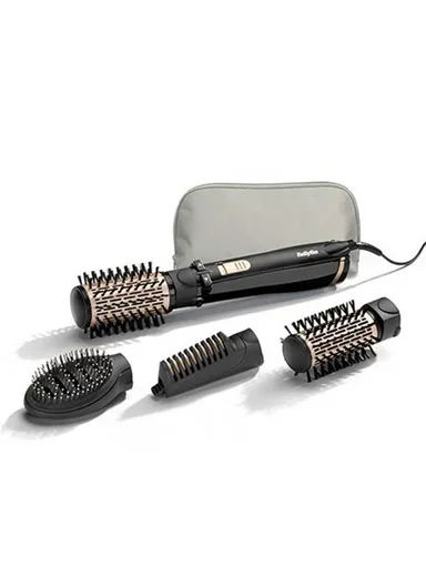 BaByliss Flawless Hair 1000W Rotating Brush + 4 Accessories AS964E 