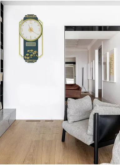 30cm Silent Modern Minimalist Battery-Operated Wall Clock Stylish Design with Durable Plastic Frame - Blue