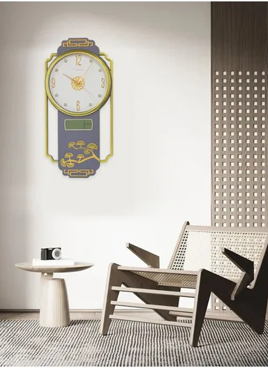 30cm Silent Modern Minimalist Battery-Operated Wall Clock Stylish Design with Durable Plastic Frame - Grey