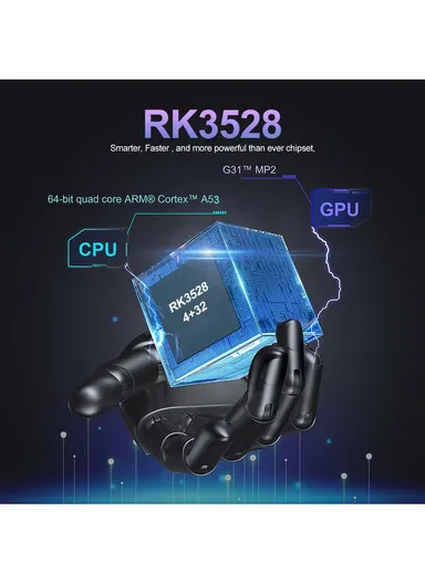 Android 13 Smart TV Box 4GB+32GB Network Set Top Box with Dual WiFi, Voice Control, 4K Media Player &amp; Infrared Remote Controller I96 Z8 Pro