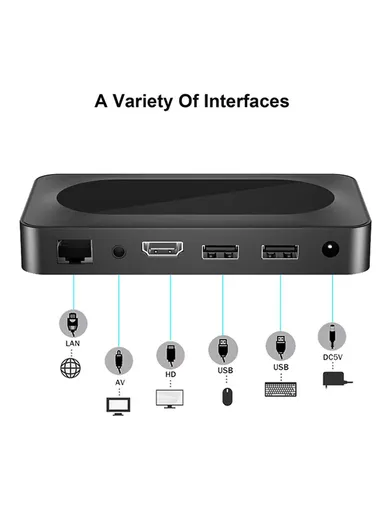 Android 13 Smart TV Box 4GB+32GB Network Set Top Box with Dual WiFi, Voice Control, 4K Media Player &amp; Infrared Remote Controller I96 Z8 Pro