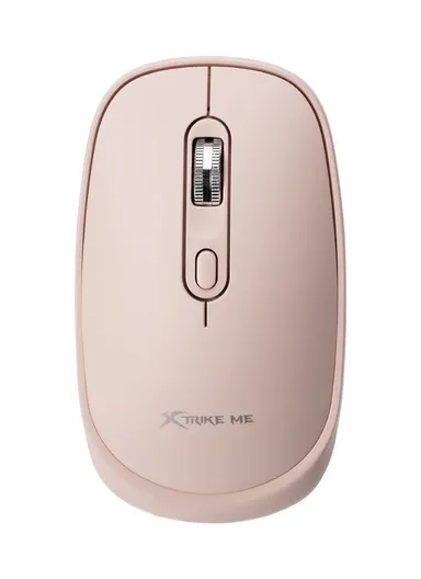 400mAh 2.4G Wireless Dual Mode Optical Mouse Home Office Computer Laptop Mice GW-119 - Pink
