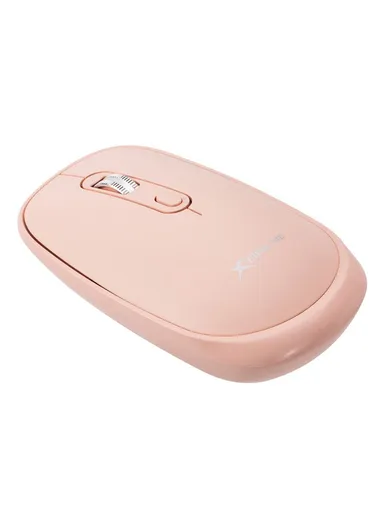 400mAh 2.4G Wireless Dual Mode Optical Mouse Home Office Computer Laptop Mice GW-119 - Pink