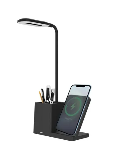 CONQUEROR Table Lamp With Charging Station