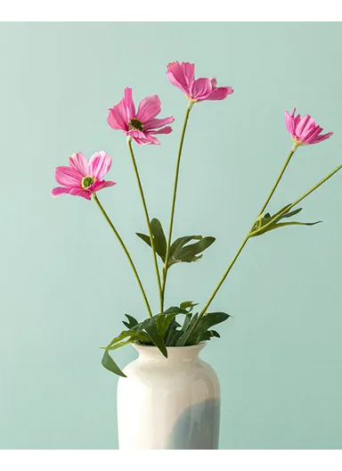 Daisy Single Branch Artificial Flower 62 cm Pink