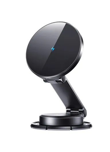Dashboard Magnetic Wireless Car Charger &amp; Holder JR-ZS408 - Black