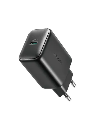 25W Type-C Fast Charger Certified Safe with PD &amp; QC3.0 Support JR-TCF23 - Black